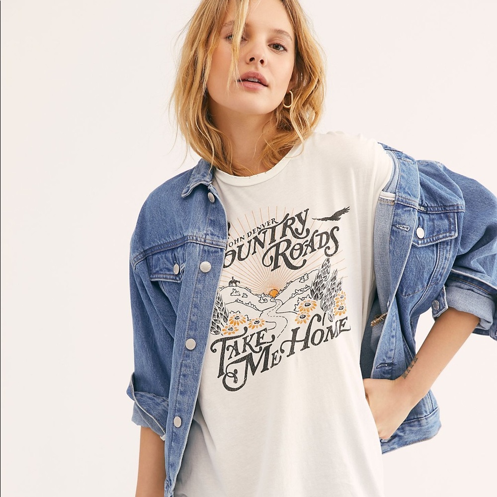 Free People Country Roads Tee 🌟